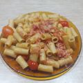 El cooksnap de Lady Marmalade cuando hizo Macarrones con cherry y jamón.