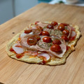 El cooksnap de Edu cuando hizo Pizza casera y crujiente.
