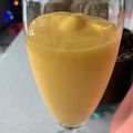 Nidhi Gajjar's cooksnap of when they made મેંગો ડ્રાયફ્રુટ લસ્સી (Mango Dryfruit Lassi Recipe In Gujarati).