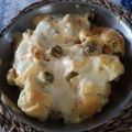 El cooksnap de Loli Recetas cuando hizo COLIFLOR CON ACEITUNAS Y SALSA BLANCA GRATINADO🤩😋🤗👏.