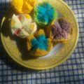 Cooksnap dari Watiesarwa Tie Sarwa untuk resep Bolu Kukus Pelangi