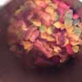 El cooksnap de Mona Sax cuando hizo Costillita de cerdo con calabacitas 🐷🐖🍖.