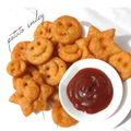 Hiral Pandya Shukla's cooksnap of when they made સ્માઇલી (આલુ)(smile alu in Gujarati).