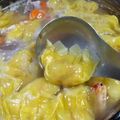 Cooksnap của Điệp Vũ khi họ làm theo món Hoành thánh tôm thịt
