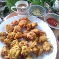 Soni Mehrotra का कुकस्नैप जब उन्होंने मूंग दाल के भजिए(moongdaal ke bhajiy recipe in hindi) बनाया था।