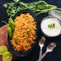 Vaishali Vora's cooksnap of when they made તવા પુલાવ (Tawa Pulao recipe in Gujarati).