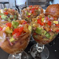 El cooksnap de Marisol Melgarejo cuando hizo Ceviche de Cochayuyo.