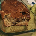 El cooksnap de Azul Celeste cuando hizo Budín de Banana con chips de chocolate.