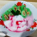 Cooksnap dari Vitta Herthienda untuk resep Es pisang Ijo khas Makassar
