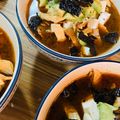 El cooksnap de Prado Oly cuando hizo Sopa Azteca.
