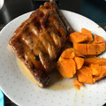 El cooksnap de Patricia Ruiz Garcia cuando hizo Costillas de cerdo en salsa teriyaki con zanahorias en Lékué.