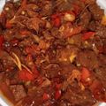 Cooksnap dari Agustina Hestian untuk resep Oseng- oseng daging sapi pedas ala aji