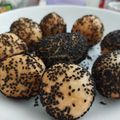 Cooksnap dari yuriee untuk resep Mochi goreng / onde wijen / kue keranjang goreng