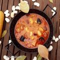 El cooksnap de Arantxabrujilla @arantxabrujilla cuando hizo Judiones de la Granja.