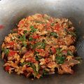 Cooksnap dari Kikiokeh Qibtiyah untuk resep 41. Tongkol Suwir Kemangi
