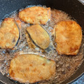 El cooksnap de Annuska Perera cuando hizo San Jacobos de Berenjena 🍆.