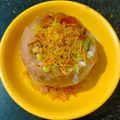 Puru dug का कुकस्नैप जब उन्होंने राज कचौड़ी (raj kachodi recipe in Hindi) बनाया था।
