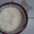El cooksnap de Nadyushka Chayle Swistún cuando hizo Crema Chantilly.