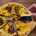 AC 's cooksnap of when they made No knead Pizza Dough.