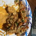 Brittney Osemwegie's cooksnap of when they made Cajun Crawfish Sauce.