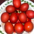 Cooksnap dari d_rofiza untuk resep Telur merah ulang tahun mulus tanpa bopeng