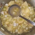 El cooksnap de Jesus Martín cuando hizo Vichyssoise.