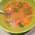 El cooksnap de Alba Castelló Riu cuando hizo Lentejas ecológicas con verduras.