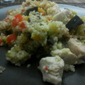 El cooksnap de sandraqt cuando hizo Cous-cous con verduras y pollo.