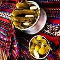 کوک اسنپ Mahdis بعد از امتحان کردن خیار شور خرد شده.