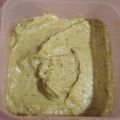 El cooksnap de Antú Painelaf cuando hizo Hummus de arvejas y palta.