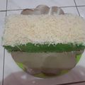 Cooksnap dari christine sandra untuk resep Bolu pandan keju kukus