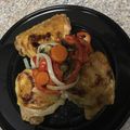El cooksnap de Marisel Rios Illas cuando hizo Pollo al horno con vegetales.