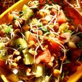 Tapashi Mitra Bhanja's cooksnap of when they made স্প্রাউট স্যালাড (sprout salad recipe in Bengali).
