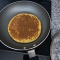 El cooksnap de Ken cuando hizo Panqueque keto.
