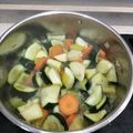 El cooksnap de Isa_p cuando hizo Crema de zanahoria y calabacín con un toque de manzana.