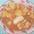 El cooksnap de Carlos Moreno cuando hizo Merluza en salsa con patatas.