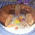 El cooksnap de ivana pamela cabrera carrizo cuando hizo Rosca bizcochuelo marmolado de café☕👌😉.