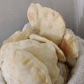 El cooksnap de Muriel Afifeh cuando hizo Pan pita o figazza árabe.