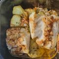 El cooksnap de INMA BLAYA cuando hizo Bacalao con patatas y cebolla en Airfryer Cosori.