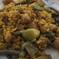 El cooksnap de Marina MP cuando hizo Arroz caldoso con judías, habas y alcachofas.