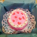 Cooksnap dari Arti Winarni untuk resep KOREAN LUNCH BOX CAKE | Kue Ulang Tahun Ala Korea