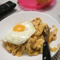 El cooksnap de Maria Torres cuando hizo Falsas migas de coliflor.