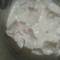 El cooksnap de Carolina Luberiaga cuando hizo Pechuguita a la Crema de verdeo.