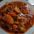 El cooksnap de maripurigeminis cuando hizo Guisado de patata con zanahoria, judía verde y cerdo.