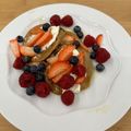 El cooksnap de Soraya F. cuando hizo Tortitas de avena y plátano (sin azúcar).