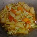 Cooksnap dari Umma Aslam untuk resep Tumis Kol, Wortel, Kentang dan Tomat pedas