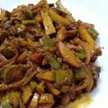 Chaitali Kundu Kamal's cooksnap of when they made উচ্ছে বেগুন ভাজা (ucche begun bhaja recipe in Bengali).