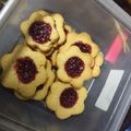 รูป Cooksnap ของ Pattie Kanyarat เมื่อเขาทำ คุ๊กกี้แยมเนยสด