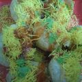 Rina Raiyani's cooksnap of when they made ચટપટી સેવ પૂરી (Chatpati Sev Poori Recipe In Gujarati).