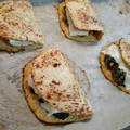 El cooksnap de Teresa cuando hizo Calzones ¡con masa de coliflor!.